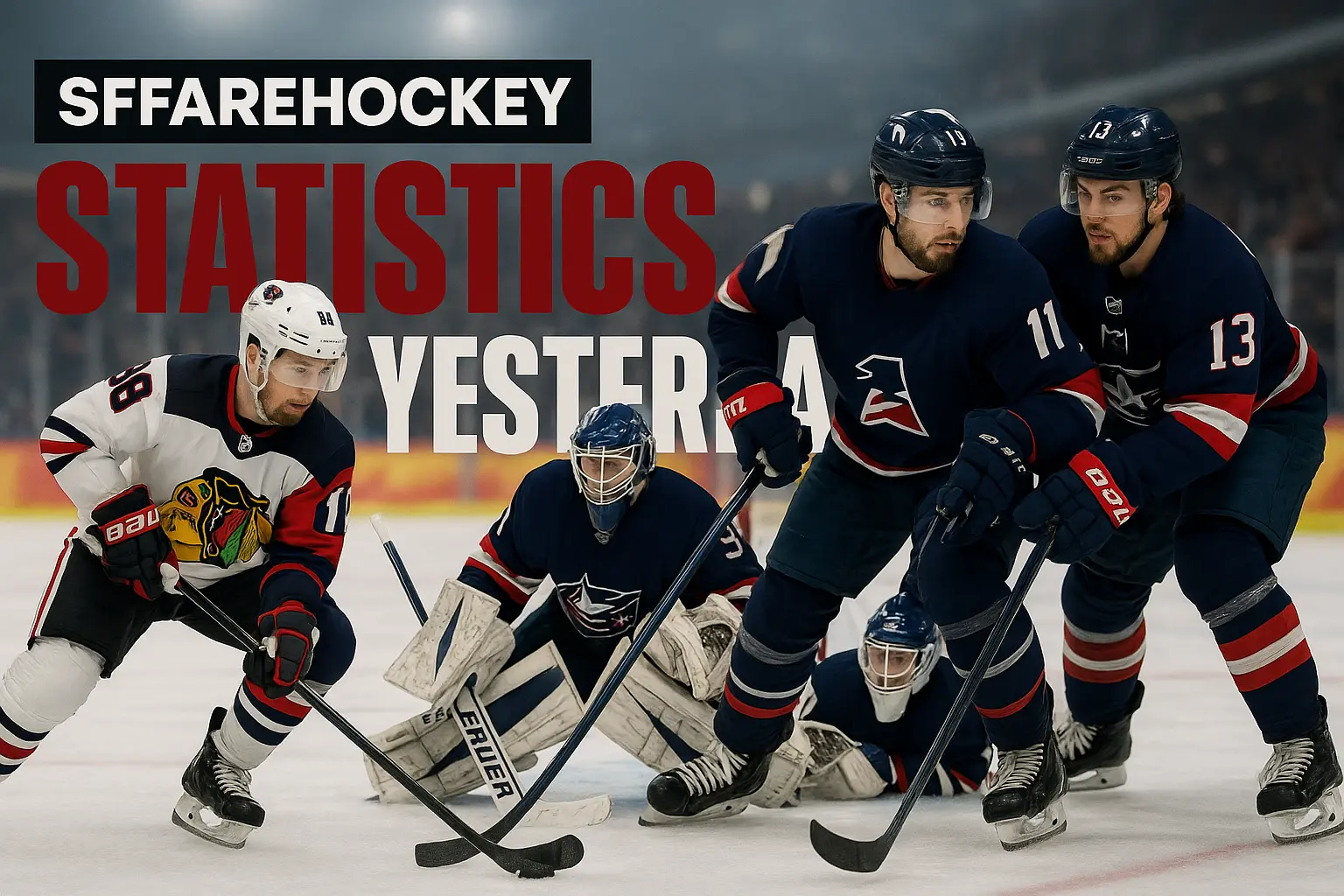 sffarehockey statistics yesterday