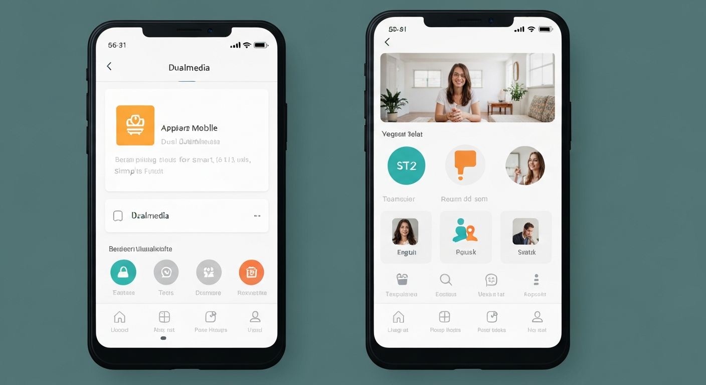 Application Mobile Dualmedia
