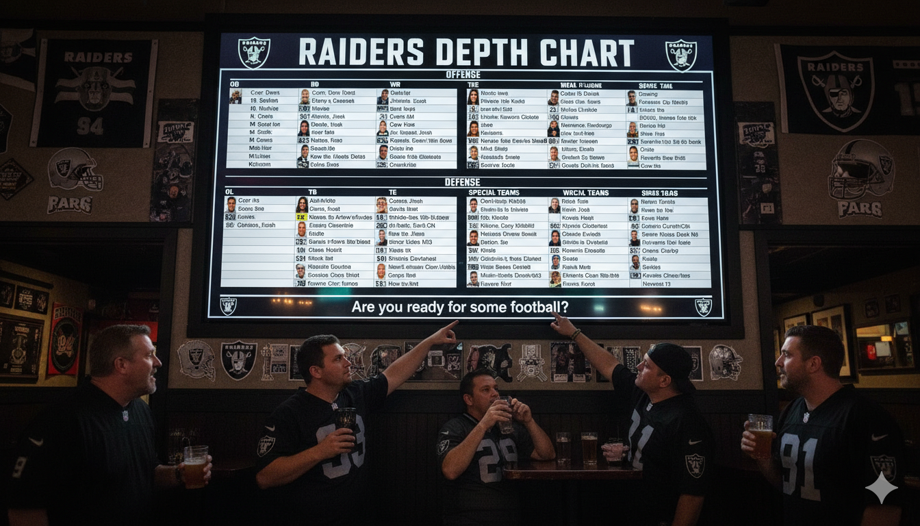 Raiders Depth Chart