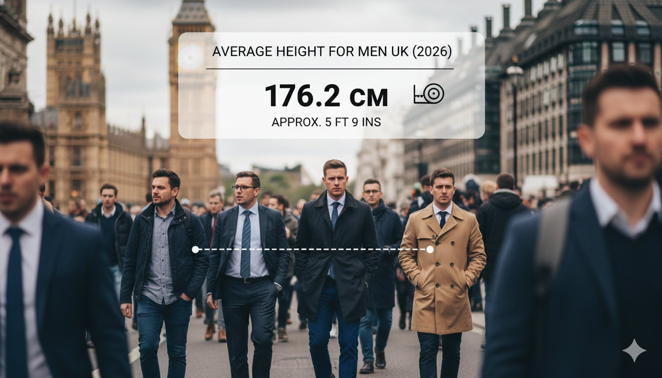 Average Height for Men UK