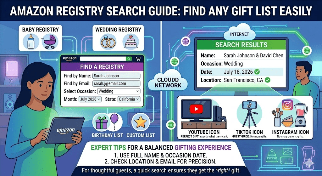 Amazon Registry Search